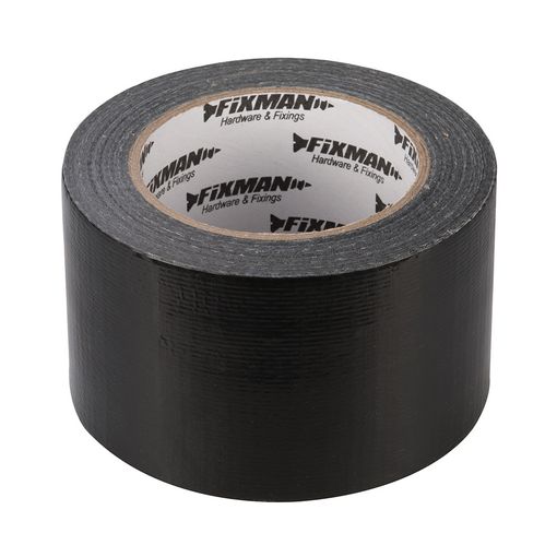 Fita Adesiva FIXMAN Heavy Duty (Preto - 50 mm x 20 m) FIXMAN - Fita adesiva de ferragens - preto, 50 mm x 20 m, resistência 200 N/m