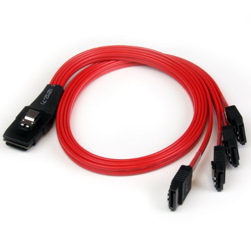 Cabo de Alimentação STARTECH (Mini SAS - Mini SAS - 50 cm) STARTECH.COM - Cabos - mini SAS, 50 cm