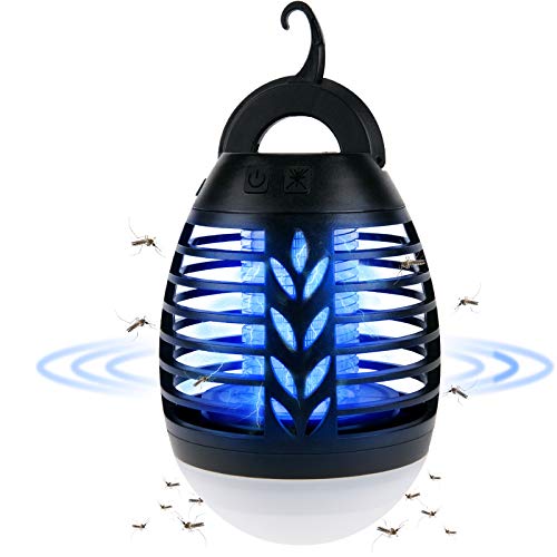 Lampada Anti-Mosquito Rovlak | Preto (Electrónica) ROVLAK - Armadilhas de controle de pragas - usb, preto, plástico