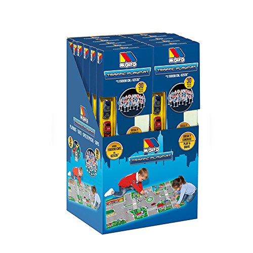 Brinquedo educativo JBM Pista de carros e sinais M MOLTO - Tapetes e ginásios de atividades - educativo, carros, sinais, 3 anos