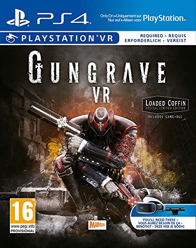 Jogo PS4 PQUBE Gungrave VR: Loaded Coffin Edition PQube - Software de jogos de vídeo - ps4, pqube, gungrave vr, loaded coffin edition