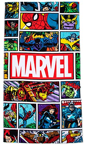 Toalha de Praia MARVEL Classic Avengers (86x162 cm) Jay Franco Europe - Roupa de cama e cama - marvel, avengers, 86x162 cm