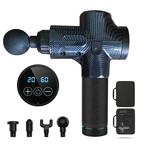 Pistola de Massagem Elétrica com Ecrã Lcd Faviye Faviye - Massageadores - elétrica, lcd, massagem