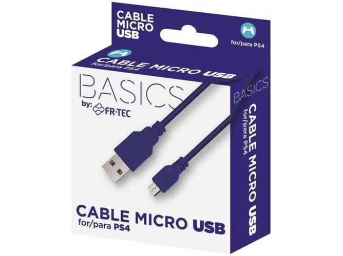 Cabo de Dados STARTECH (USB A - Micro USB B - 15 cm - Azul) FR-TEC - Cabos de armazenamento e transferência de dados - usb a, micro-usb b, 15 cm, azul