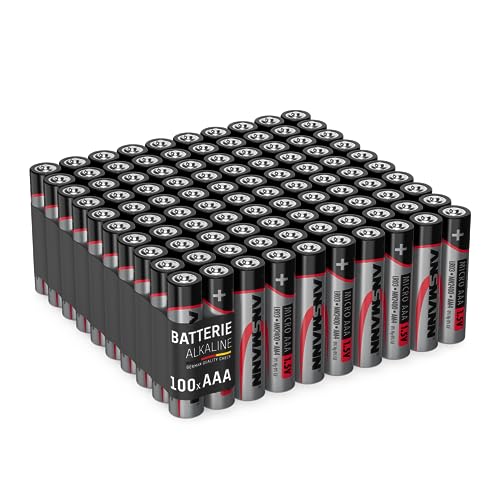Pilha Recarregável ANSMANN 100 x AA (Alcalino) Ansmann - Baterias - 1100 mAh, alcalino, 1,5 V, cópia