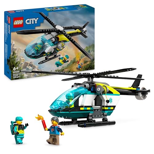 LEGO City - Helicóptero de Rescate (Idade Mínima Recomendada: 6 anos) LEGO - Blocos de encaixe - lego city, helicóptero de resgate, 6 anos