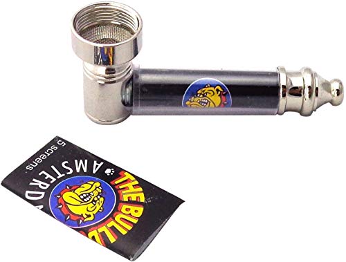 Trombone para Cães THE BULLDOG AMSTERDAM (Preto) The Bulldog Amsterdam - Acessórios de fumar - trombone, cães, preto