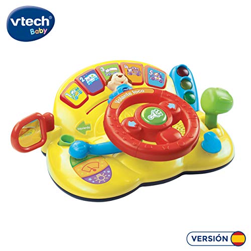 Brinquedo Educativo VTECH Baby 3480166622 VTech - Brinquedos - educativo, volante loco, animais, música