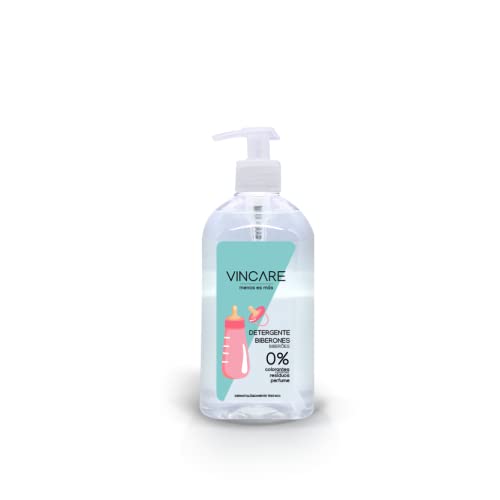 Detergente para Biberões 0% 500 Ml VINCARE Laboratorios Vinfer S.A. - Desinfetantes de mãos e toalhetes - detergente, biberões, 0, 500 ml