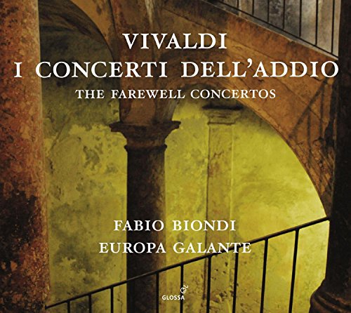CD Vivaldi,Concerto Dell'Addio - Abschiedskonzerte Glossa - Música e gravações de som - vivaldi, concierto, addio, abschiedskonzerte