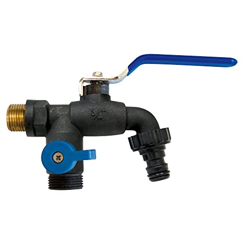 Válvula de Jardim Anti-Gelo com Doble Saída e Conexão Automática S&M - Aspersores e cabeças de aspersor - anti-gelo, dobra saída, conexão automática