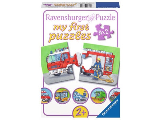 Puzzle RAVENSBURGER 4005556073320 9 peça(s) Ravensburger - Quebra-cabeças de encaixar - 9 peça(s), crianças, encaixe fácil