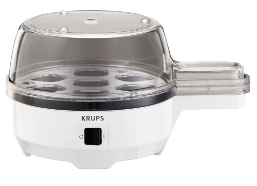 Máquina para Cozido a Vapor KRUPS OVOMAT SPECIAL Krups - Eletrodomésticos de cozinha - cozimento a vapor, capacidade 7 ovos, 350w, alarme preparado