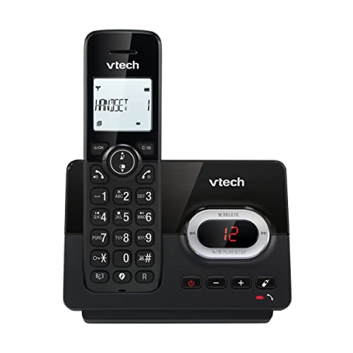 Telefone sem fio VTECH CS2050 (Branco - 1.5 x 7.2 x 4.8 cm) VTECH TELECOMMUNICATIONS LTD - Telemóveis - telefone sem fio, 2 teclas, chamada de emergência, rádio, gravador