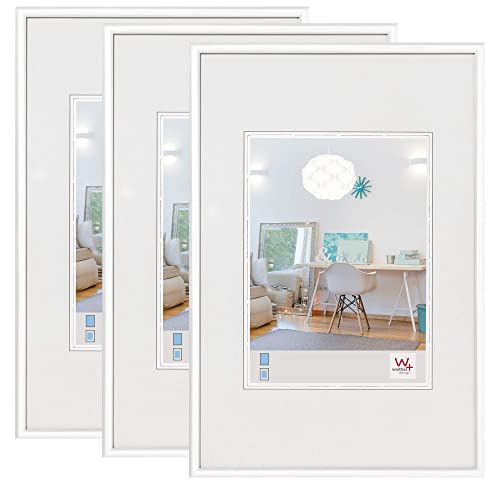 Moldura WALTHER DESIGN KV130W3 (Branco - PVC) Walther - Porta-retratos - branco, pvc