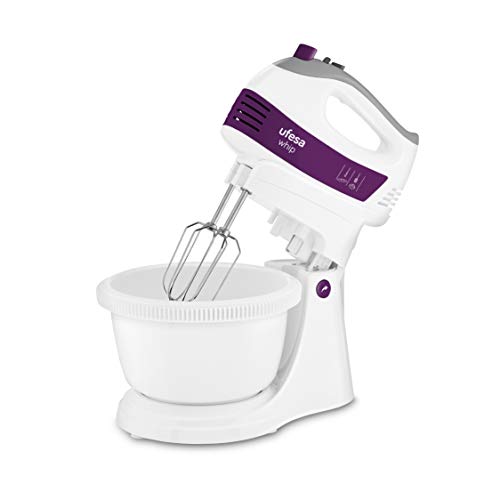 Batedeira UFESA BV4655 (Capacidade: 4.5 L - Velocidade: 3) Ufesa - Batedeiras e liquidificadores - 4.5 L, 3 velocidades, misturador, bater, amassar