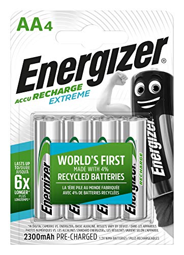 Pilha Recarregável ENERGIZER Accu-Clean AA Energizer - Baterias de uso geral - recarregável, aa, desempenho consistente, extremas