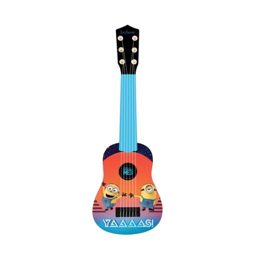 Guitarra Infantil LEXIBOOK Minions (Idade Mínima: 3) Lexibook - Brinquedos - infantil, Minions, 3 anos, 6 cordas