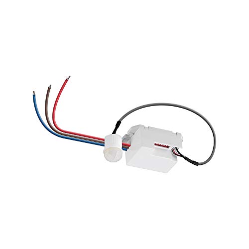 Detetor de Movimento GOOBAY 96006 | Branco Goobay - Sensores de movimento - 6 metros, 360º, parede/teto, 106 cm