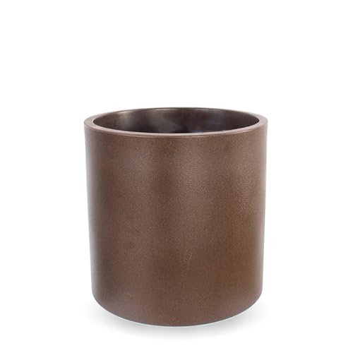 Vaso Redondo HORTENSIA 80 Cm de Plástico e Poliétileno com Boca de Rosca NEWGARDEN - Móveis de exterior - 80 cm, plástico, polietileno, boca de rosca