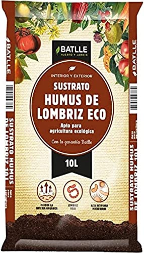 Sustrato para Plantas com Flores BATLLE 10L STWJ - Adubos - amendoiro orgânico, 10L, humus