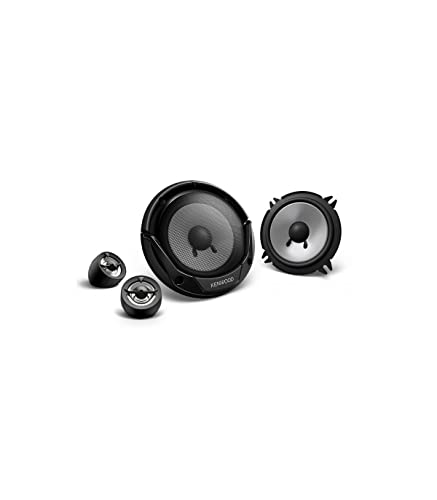 Colunas Auto KENWOOD KFC-E130P (2 vias - 250 W) Kenwood - Alto-falantes de veículos automotivos - 250 w, 2 vias, tweeter 2,5 cm, diâmetro 13 cm
