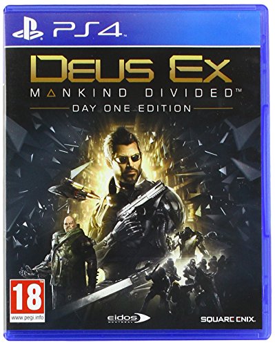 Jogo PS4 Deus Ex: Mankind Divided Day One Edition (M18) Square Enix - Software de jogos de vídeo - ação, aventura, ps4, m18