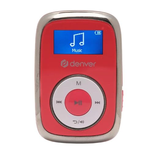 Leitor MP3 DENVER ELECTRONICS MPS-316R (Preto - 16 GB) Denver - Reprodutores de mp3 - 16 gb, microsd, visor iluminado, 128x64