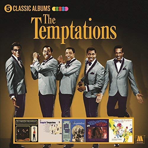 CD The Temptations - 5 Classic Albums (5 CDs) SPECTRUM - Cds de música - cd, temptations, 5 classic albums, 5 CDs