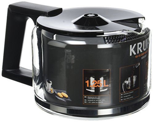 Máquina de Café KRUPS Xb900601 (15 bar - 3 Níveis de Moagem) Krups - Jarros para café - 15 bar, 3 níveis, vidro, plástico, metal