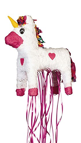 Piñata DISFRAZZES Unicornio (Tamaño máximo: 70 cm) amscan - Brinquedos - pvc, 70 cm, exteriores, interiores