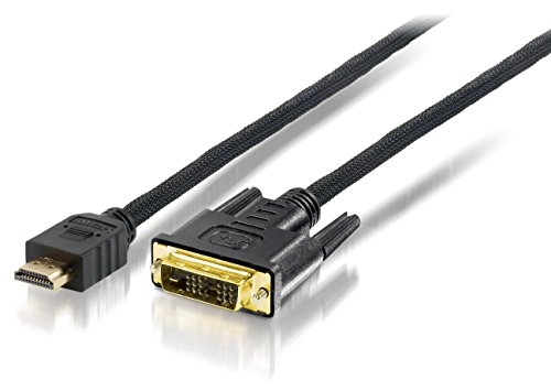 Adaptador EQUIP (HDMI - DVI e VGA - 2 m) Equip - Cabos de áudio e vídeo - hdmi, dvi, vga, 2 m