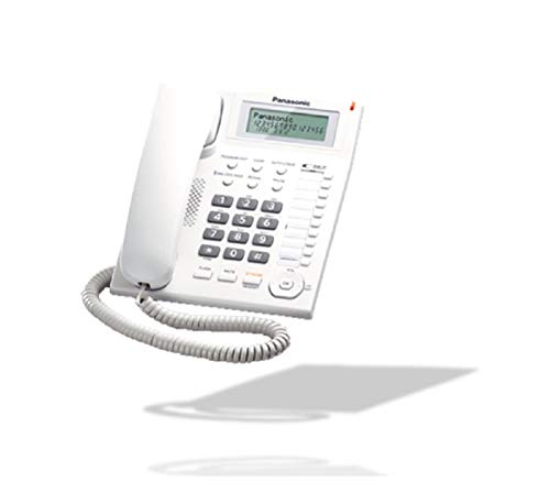 Telefone PANASONIC KX-TS880WH Preto e Branco Panasonic - Telefones com fios - telefone, fio, pansonic, kx-ts880wh, preto, branco