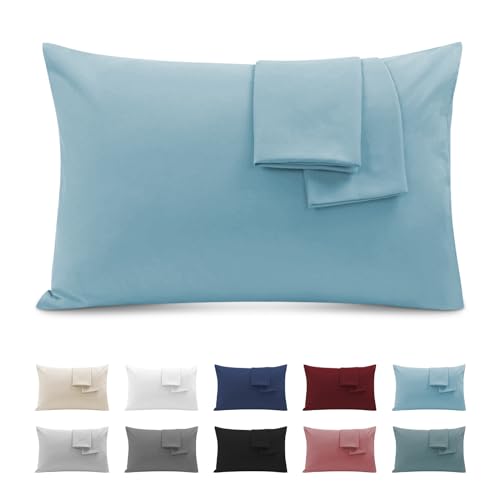 Capa de Almofada LUXURIOUS HOME FASHION 2 Unidades (50x80 cm) Poligino - Fronhas e almofadas - luxuosa, 2 unidades, 50x80 cm