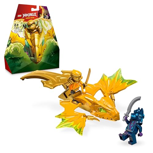 LEGO Ninjago 71803 Ataque Do Dragao Em Ascensao Do Arin (Jogos de Construção) LEGO - Blocos de encaixe - ninjago, dragão, construção