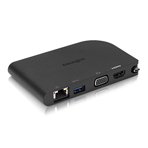 Duplicador de Portas KENSINGTON K33969WW em Preto Kensington - Estações de acoplamento para laptops - duplicador, portas, kensington, preto