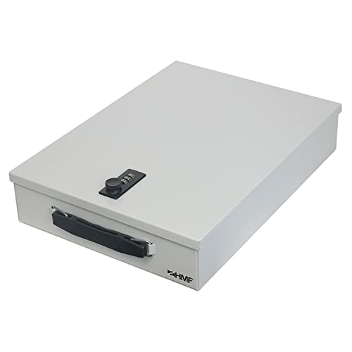 Arquivador HMF 1413-07 | Cinzento (Ferragens) HMF - Acessórios de caixa registradora e terminal pos - metal, asa dobrável, fechado 3 dígitos, chapas aço