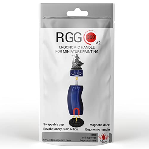 Pincel para Pintar Miniaturas RED GRASS GAMES RGG360V2 Redgrass - Brinquedos e jogos - borracha, resistente ao pó, miniaturas