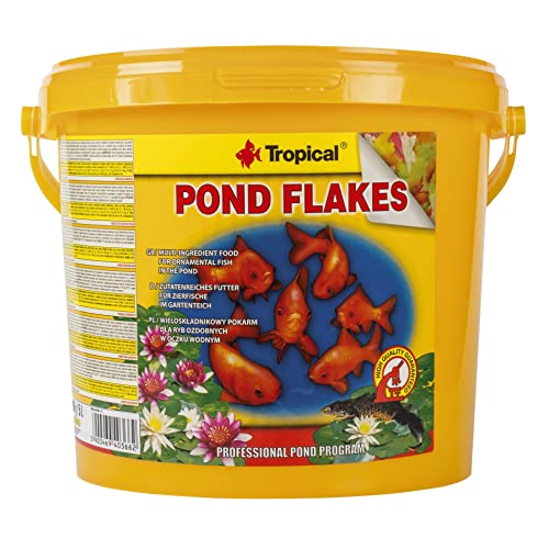 Comida para Peixes PONDS Flakes (5 L) Tropical - Alimentos para peixes - flakes, 5l