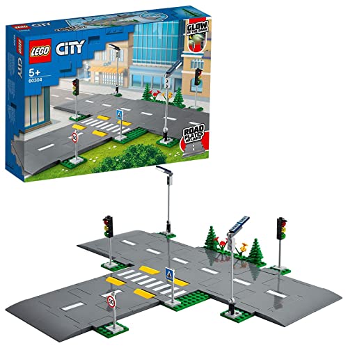 LEGO City - Cruzamento de Avenidas - 60304 (Idade Mínima: 4) LEGO - Brinquedos - lego, cruzamento, avenidas, 60304, idade mínima 4