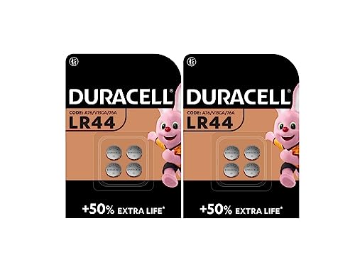 Pilha Duracell A76 V13GA 1.55V 8 Unidades Duracell - Baterias de uso geral - a76, 8 unidades, 1.55V, litio