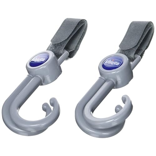 Gancho CHICCO Universal Para Carrinho Cinzento Chicco - Acessórios de carrinho de bebê - gancho, chicco, universal, carrinho, cinzento
