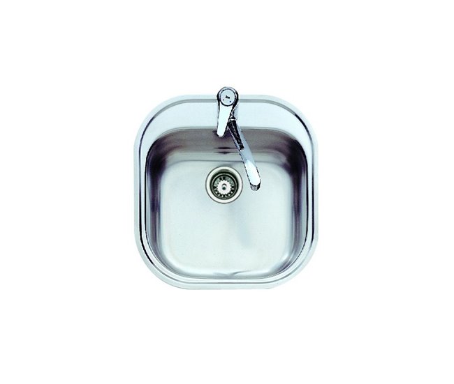 Tigela Teka 1C Inox Branco (Recondicionado Como Novo) TEKA - Pias de cozinha e utilidade - freguinhos, inox, aço inoxidável