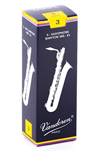 Cana para Saxofone N-3 (Recondicionado Como Novo) VANDOREN - Acessórios para instrumentos de sopro de madeira - saxofone, canal tradicional, sonoridade cheia, pureza
