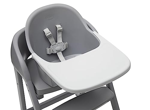 Chicco Crescendo Lite 2.0 Bandeja de Alimentação Chicco - Cadeiras altas e assentos elevatórios - crescente, fácil de limpar, resistente, fixação fácil