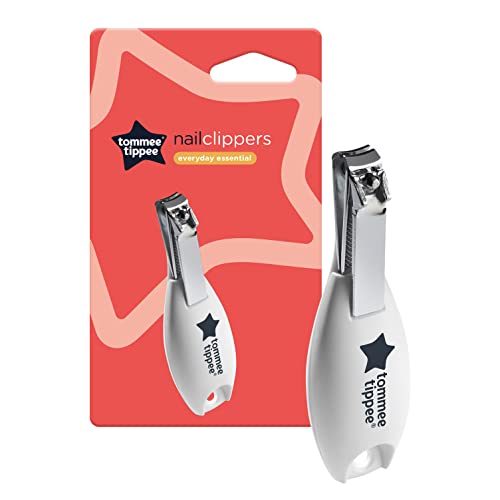 Tommee Tippee Essentials Cortador de Unhas para Bebé Tommee Tippee - Acessórios de unhas - bebé, ergonômico, arredondado, suave