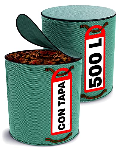 2 Sacos de Lixo com Tampo e Cremallera Grande Xxl Niboline GmbH - Sacolas de lixo - sacos de lixo, tampo, cremallera, grande xxl