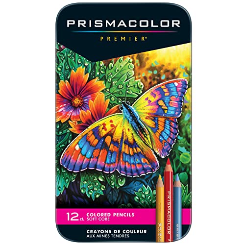 Lápis de Cor PRISMA PREMIER 24 Unidades Cores Sortidas G T Luscombe - Lápis - 24 unidades, cores sortidas, mina 3,8mm