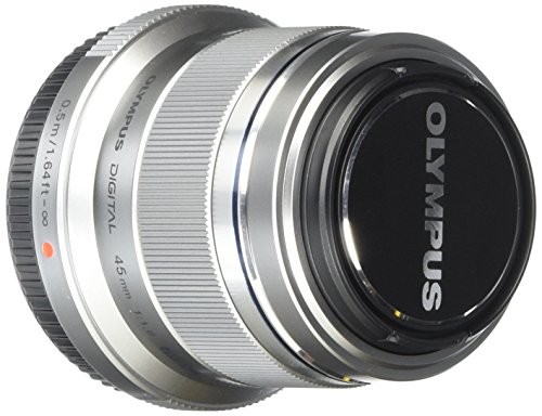 Olympus M.Zuiko Digital ED 45mm F1.8 MILC Telephoto lens Prateado Olympus - Lentes de câmera - milc, telephoto, f1.8, quatro terços