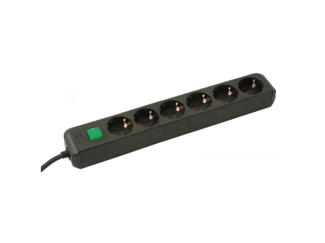 Extensão Elétrica BRENNENSTUHL 1155630100 Brennenstuhl - Filtros de linha e supressores de surtos - interruptor, tomada 90º, protecção, preto
